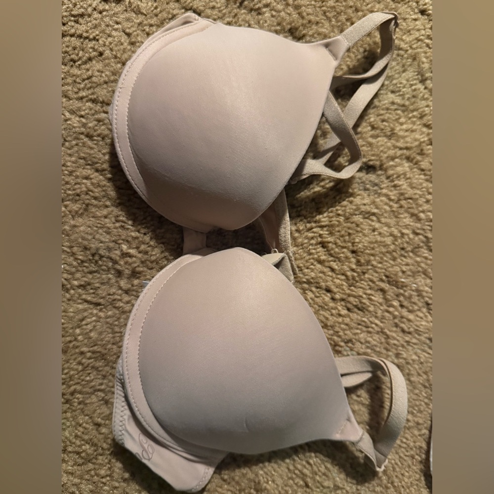 Beige Padded Bra
